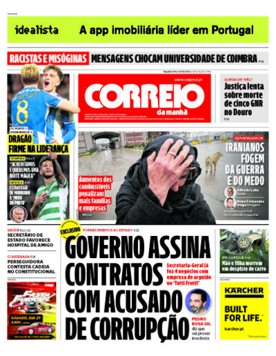 Capa do jornal