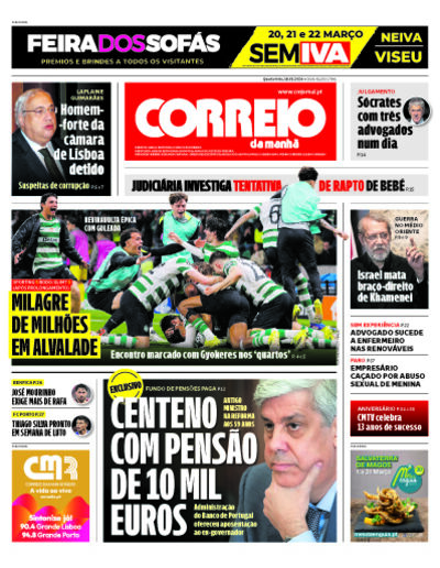 Capa do jornal