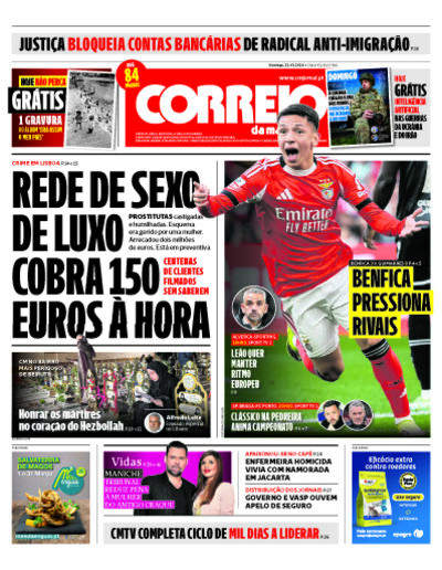 Capa do jornal