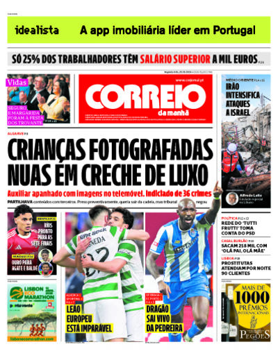 Capa do jornal