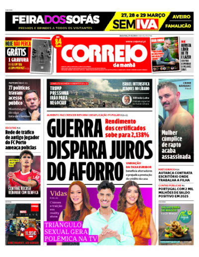 Capa do jornal