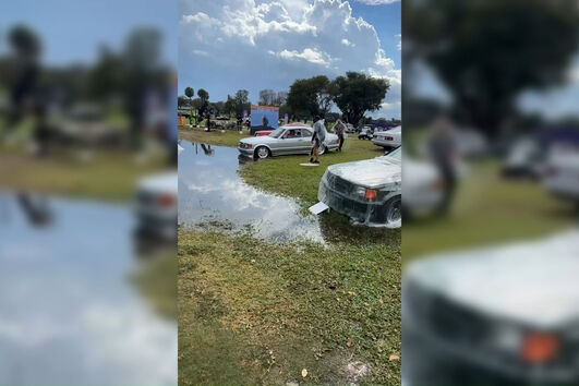 Tempestade em Miami ''afoga'' dezenas de ''clássicos'' e super carros