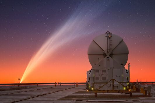 O telescópio será montado no observatório do Paranal, em pleno deserto do Atacama, no Chile.