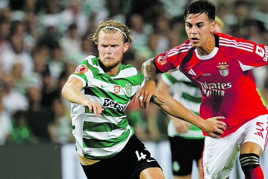 Hjulmand e Barrenechea no dérbi lisboeta da 1.ª volta do campeonato