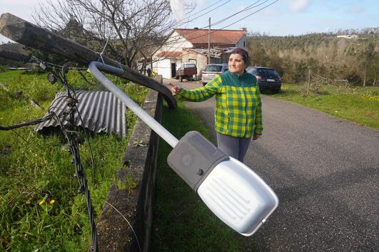 Kristin deixou muitas localidades sem luz