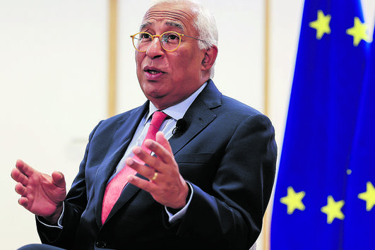António Costa, presidente do Conselho Europeu, quer UE a produzir a própria energia