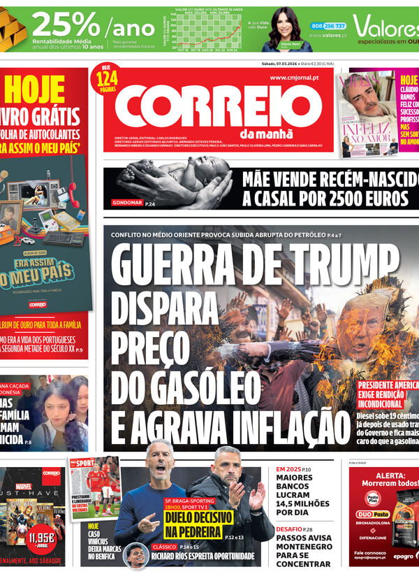 Capa do jornal