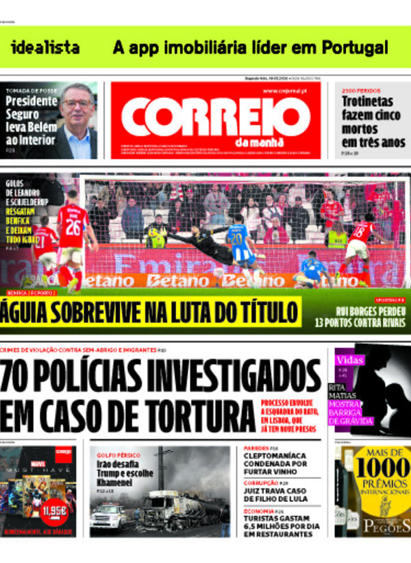 Capa do jornal