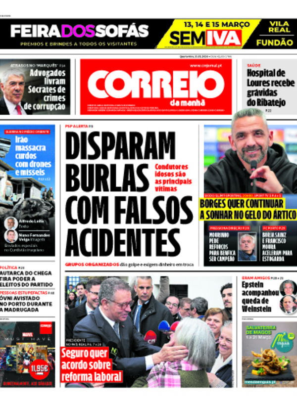 Capa do jornal