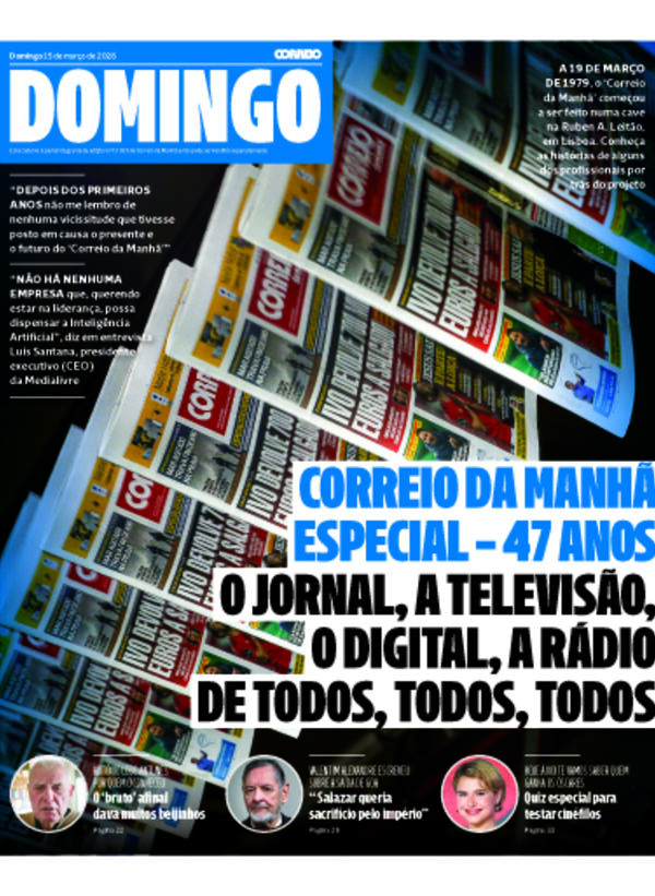 Capa do jornal