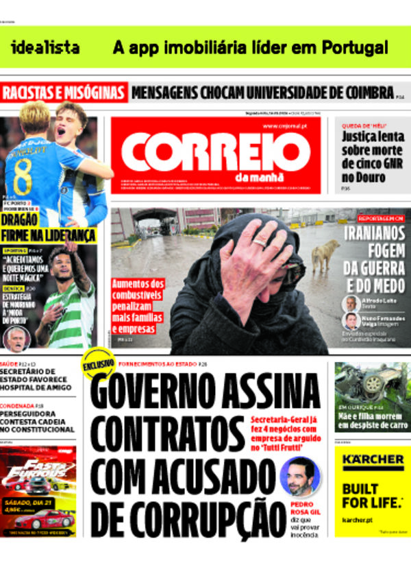 Capa do jornal