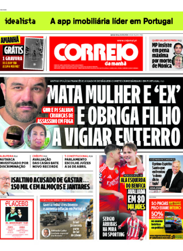 Capa do jornal