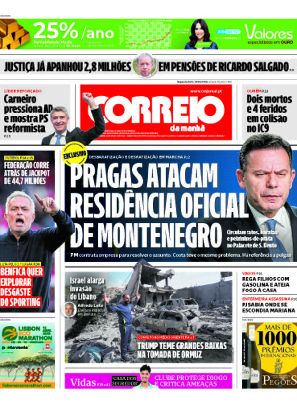 Capa do jornal