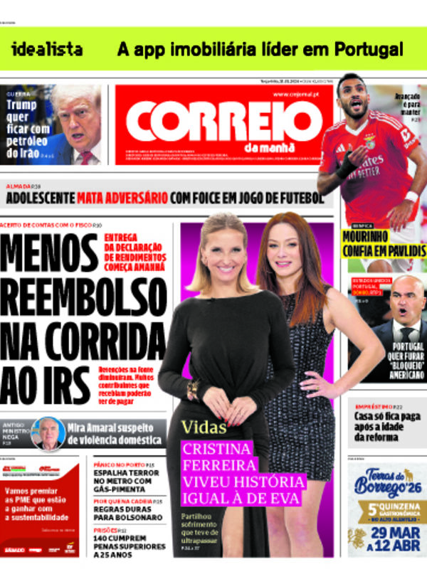 Capa do jornal