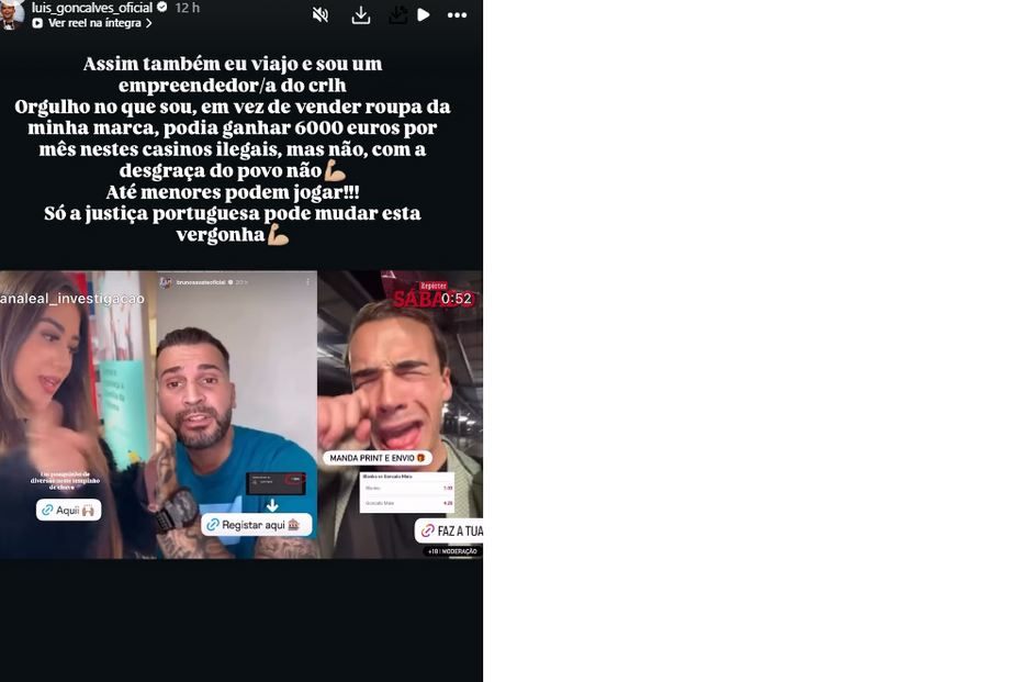 Luís Gonçalves, story