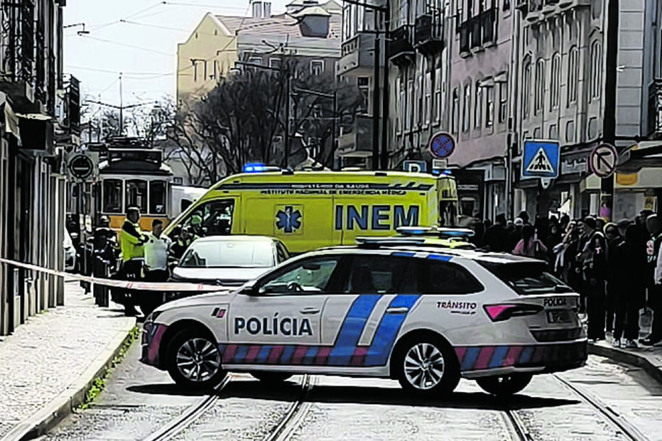 Local onde ocorreu o atropelamento