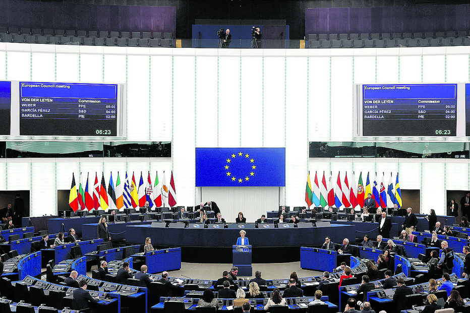 Eurodeputados divididos