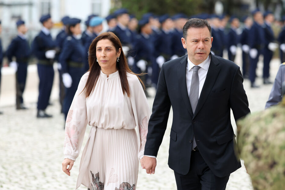 Luís Montenegro na tomada de posse de Seguro