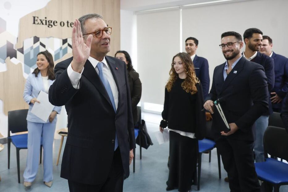 António José Seguro visita o ISCSP, onde dava aulas