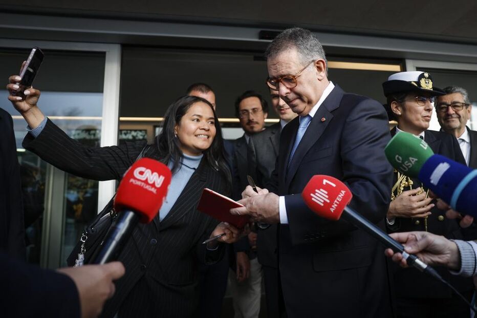 António José Seguro à saída do ISCSP