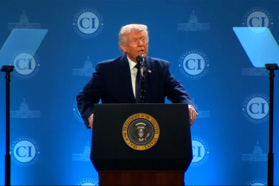 Trump fala sobre o Médio Oriente