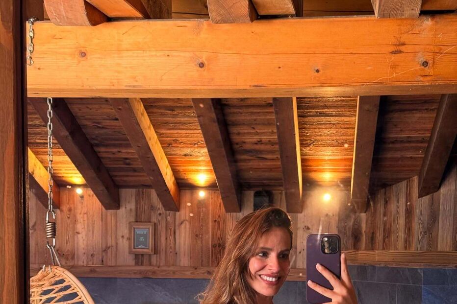 Mariana Monteiro aproveita as férias na neve com Bruno Gonçalves