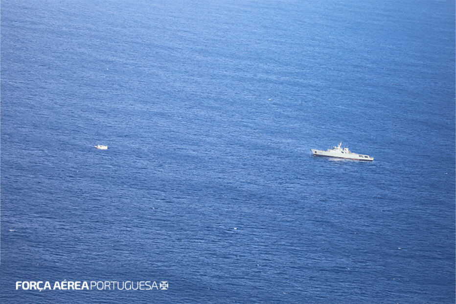 Força Aérea em operação de interceção de tráfico de estupefacientes