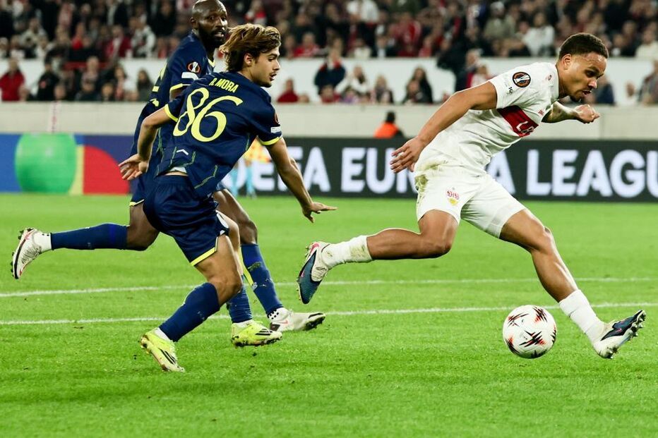 Jogo da Liga Europa entre Estugarda e FC Porto