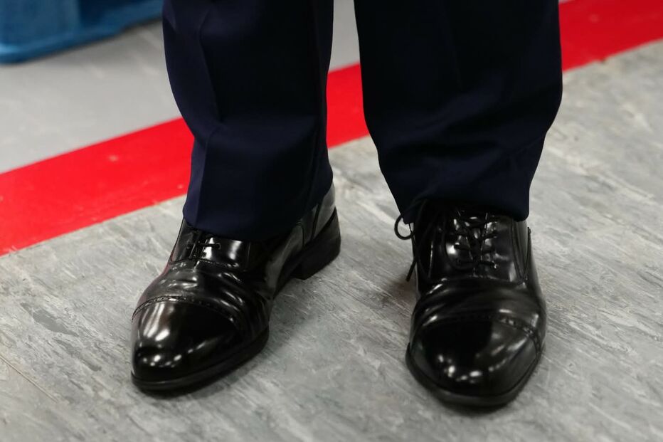 Sapatos de Donald Trump