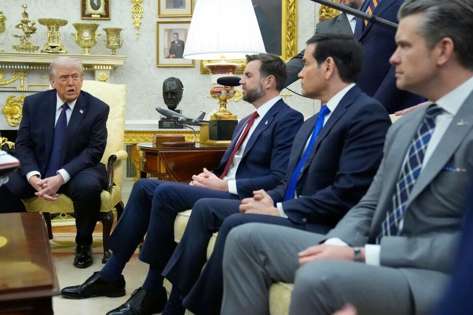 Sapatos de Donald Trump