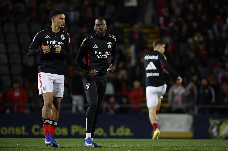 Benfica prepara jogo com o Arouca, após divulgação do onze inicial