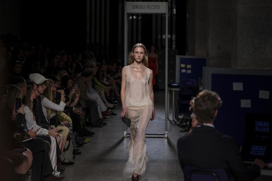 Desfile de Gonçalo Peixoto na ModaLisboa, evento na capital de 12 a 15 de março