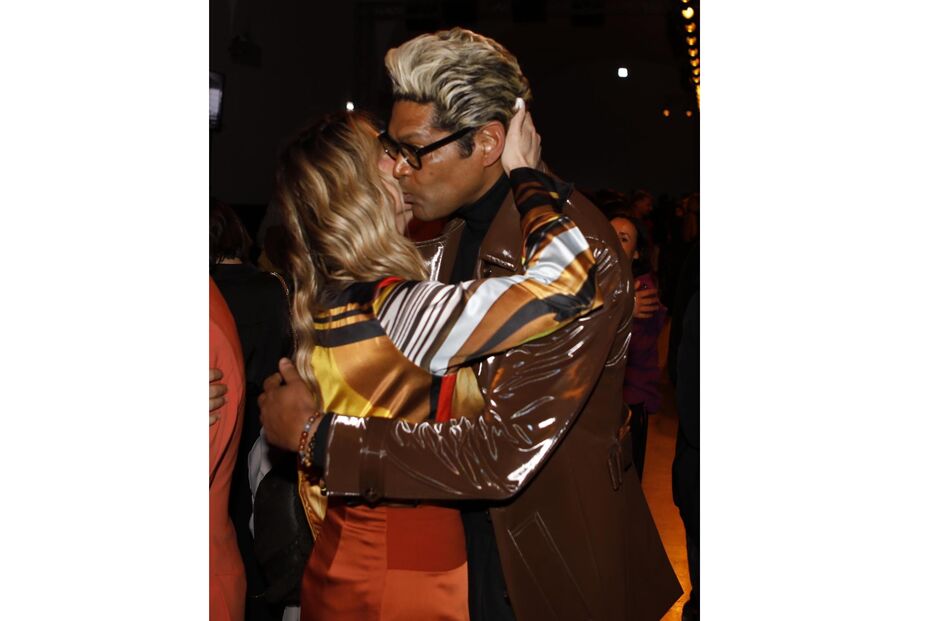 Oceana Basílio e Abel Xavier na ModaLisboa