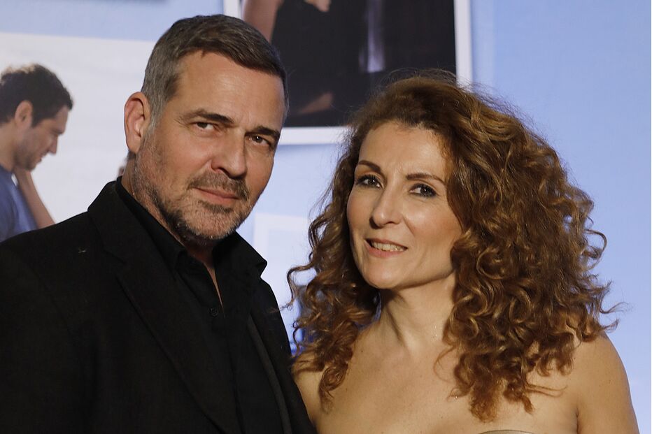 Mafalda Vilhena e Pêpê Rapazote juntos na novela 'Páginas da Vida', na SIC