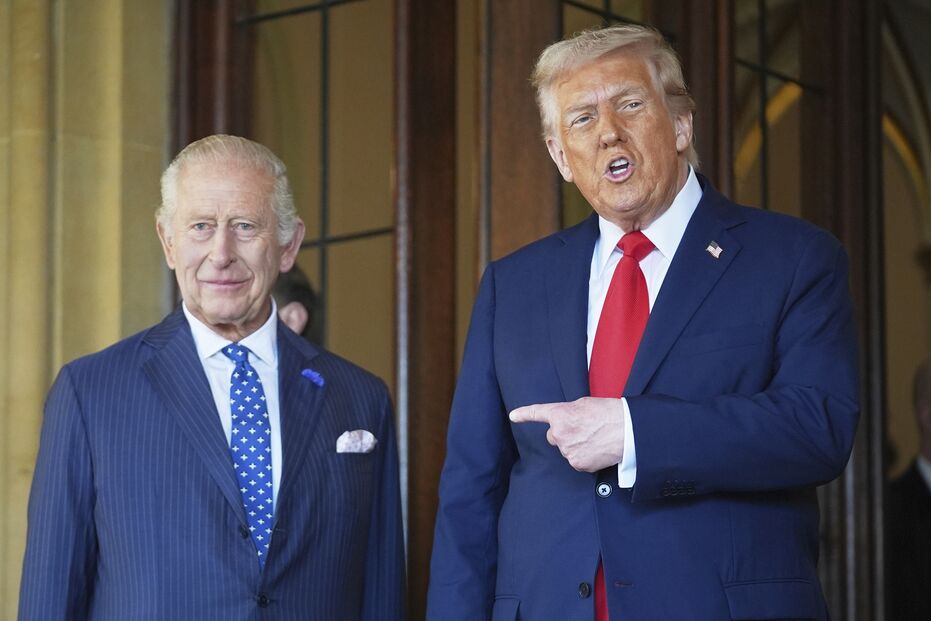 Trump faz declaração sobre o rei Carlos III, que deverá visitar os Estados Unidos
