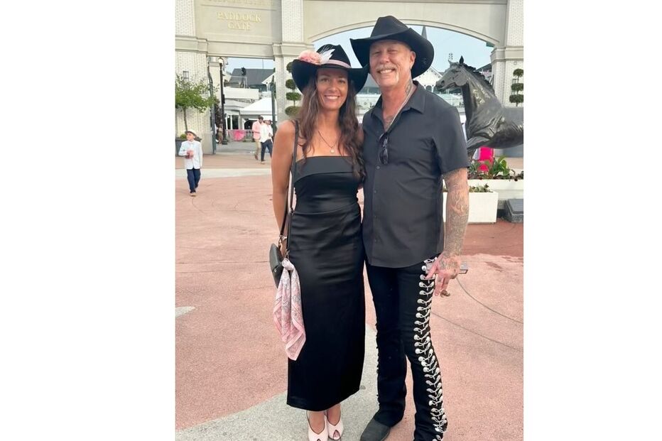 James Hetfield e Adriana Gillett