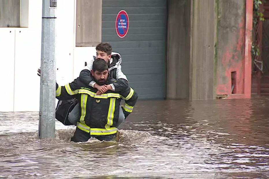 Hugo Conceição, bombeiro de Águeda