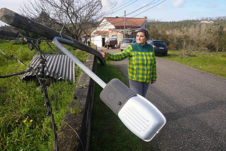 Kristin deixou muitas localidades sem luz