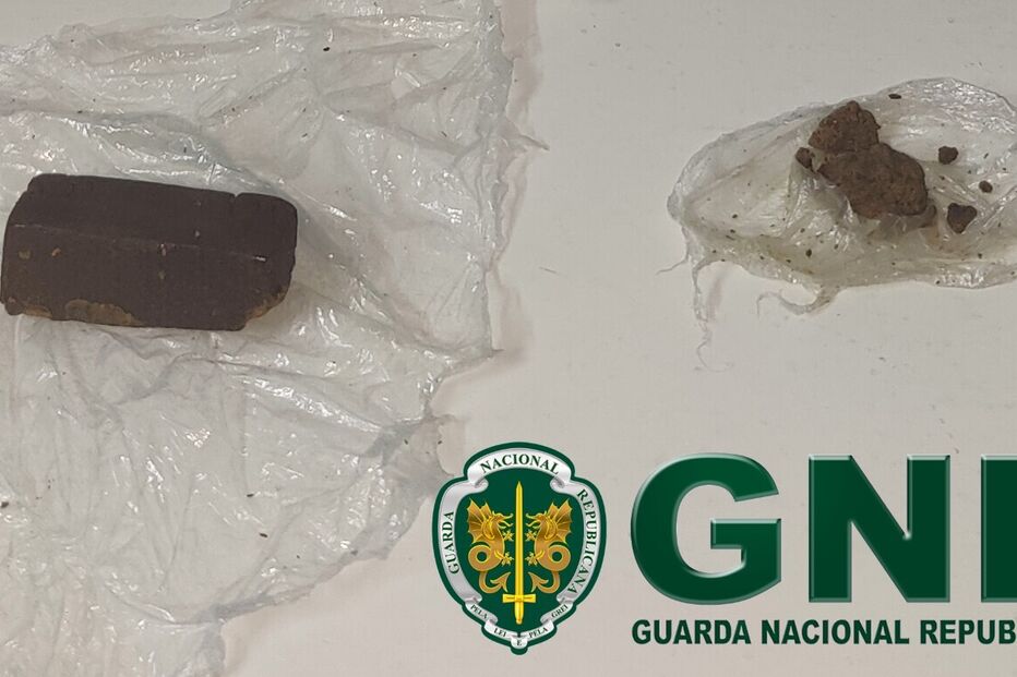 GNR apreende haxixe em Odemira; jovem arguido por suspeitas