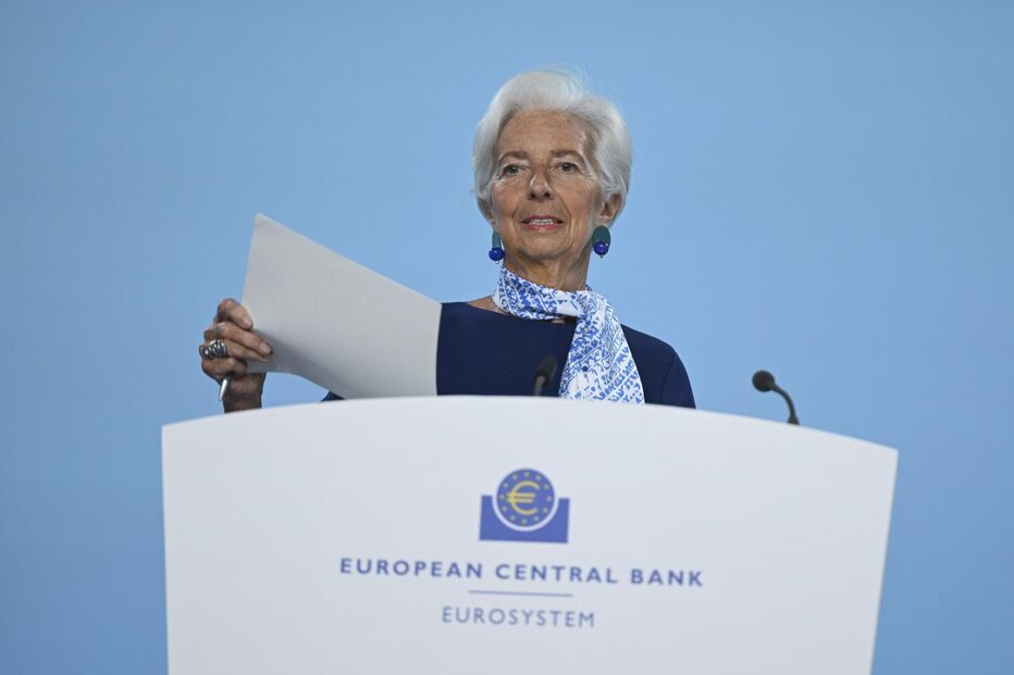 Christine Lagarde, presidente do Banco Central Europeu