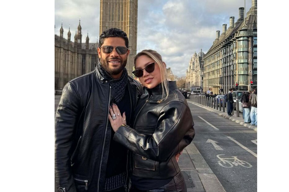Hulk e Camila Ângelo