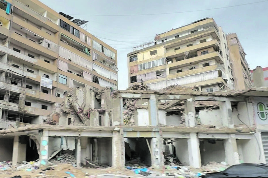 Bairro de Dahieh, no Sul de Beirute, quartel-general do Hezbollah