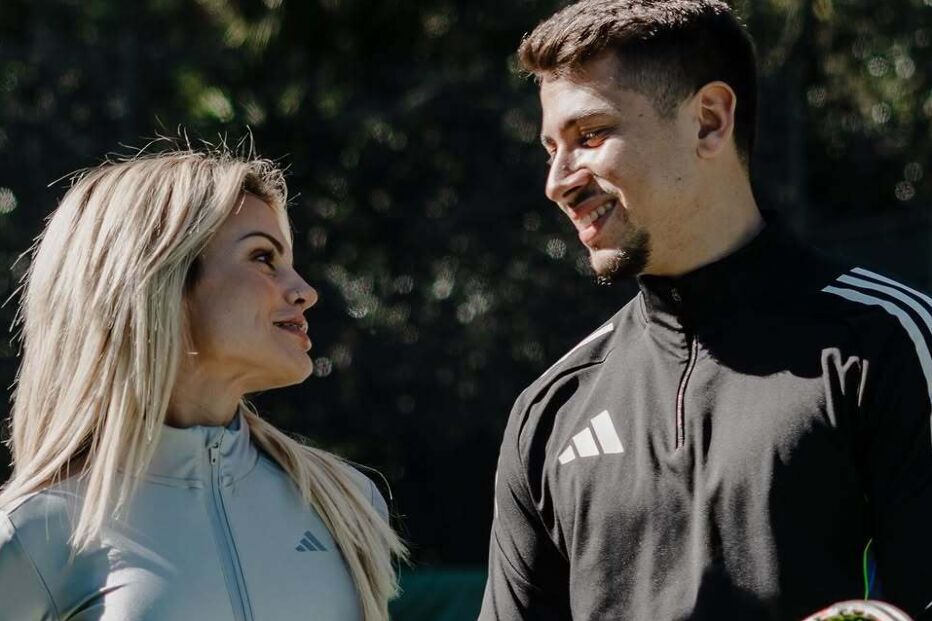 Fanny Rodrigues e Bernardo Calheiros