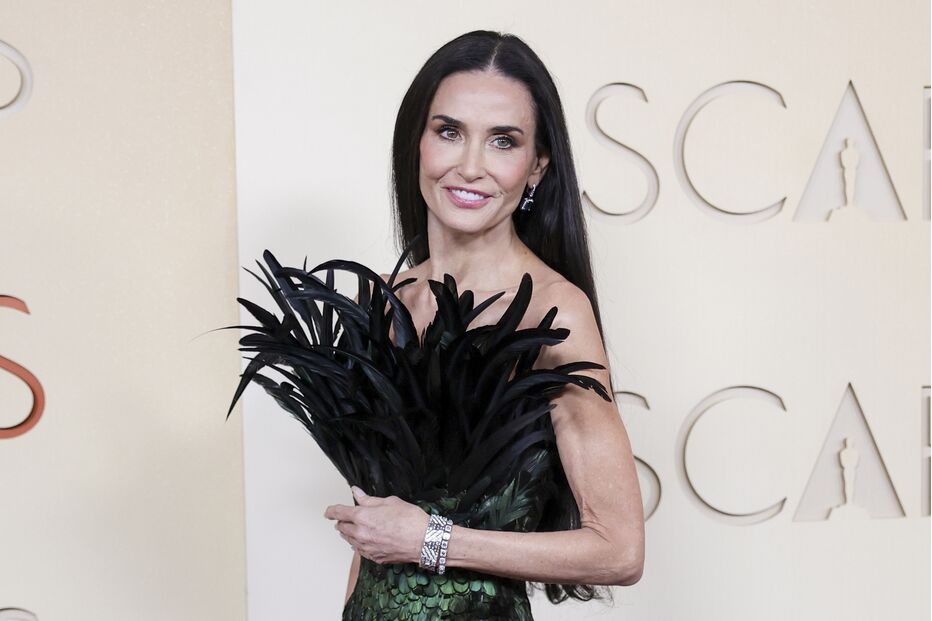 Preocupação com a saúde de Demi Moore após aparição nos Óscares