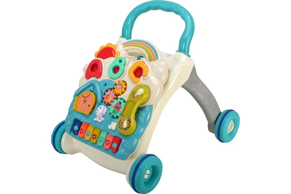 Promoção de brinquedos Continente para Páscoa inclui andador infantil educativo