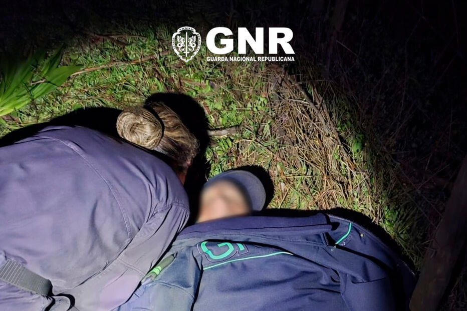 Idoso com Alzheimer encontrado pela GNR, em Idanha-a-Nova.
