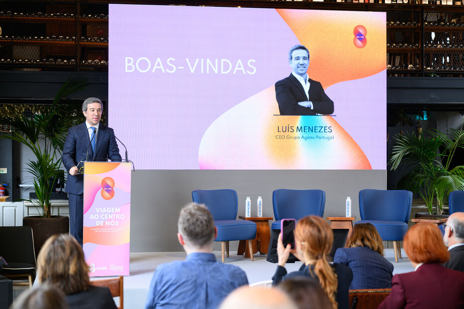 Luís Menezes, CEO do Grupo Ageas Portugal, apresenta estudo sobre saúde intestinal