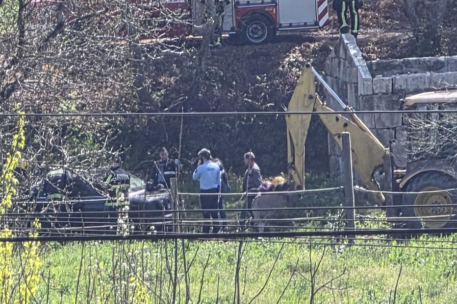 Trabalhos da GNR e bombeiros durou várias horas 