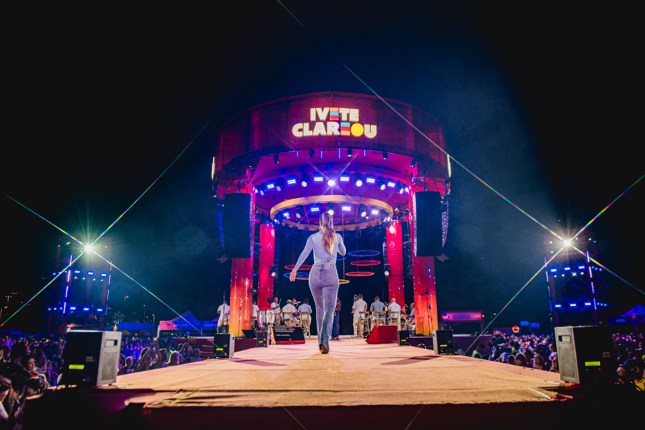 Ivete Sangalo atua em concerto nos Jardins do Casino Estoril, em Cascais