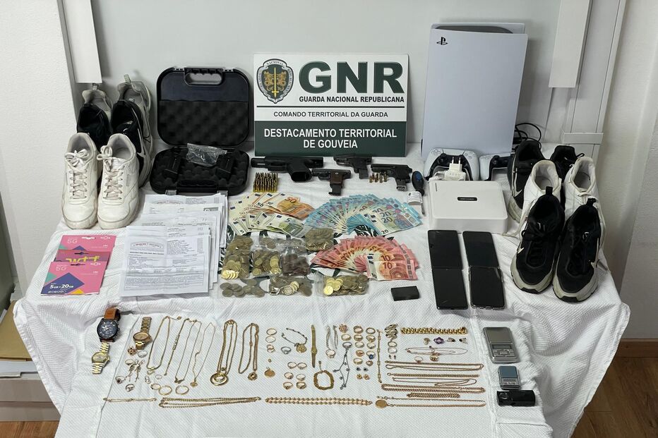 GNR desmantela rede de assaltos em Gouveia. Quatro detidos condenados pelo Tribunal da Guarda